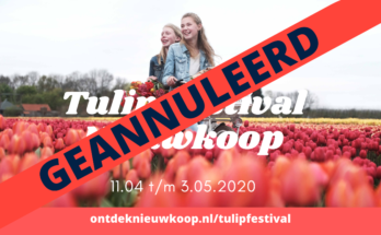 tulip festival nieuwkoop coronavirus geannuleerd
