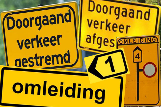 Wegwerkzaamheden: deel Nieuwveenseweg afgesloten